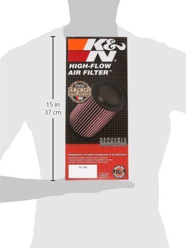 K&N PL-1014 Motorrad Tauschluftfilter, Luftfilter