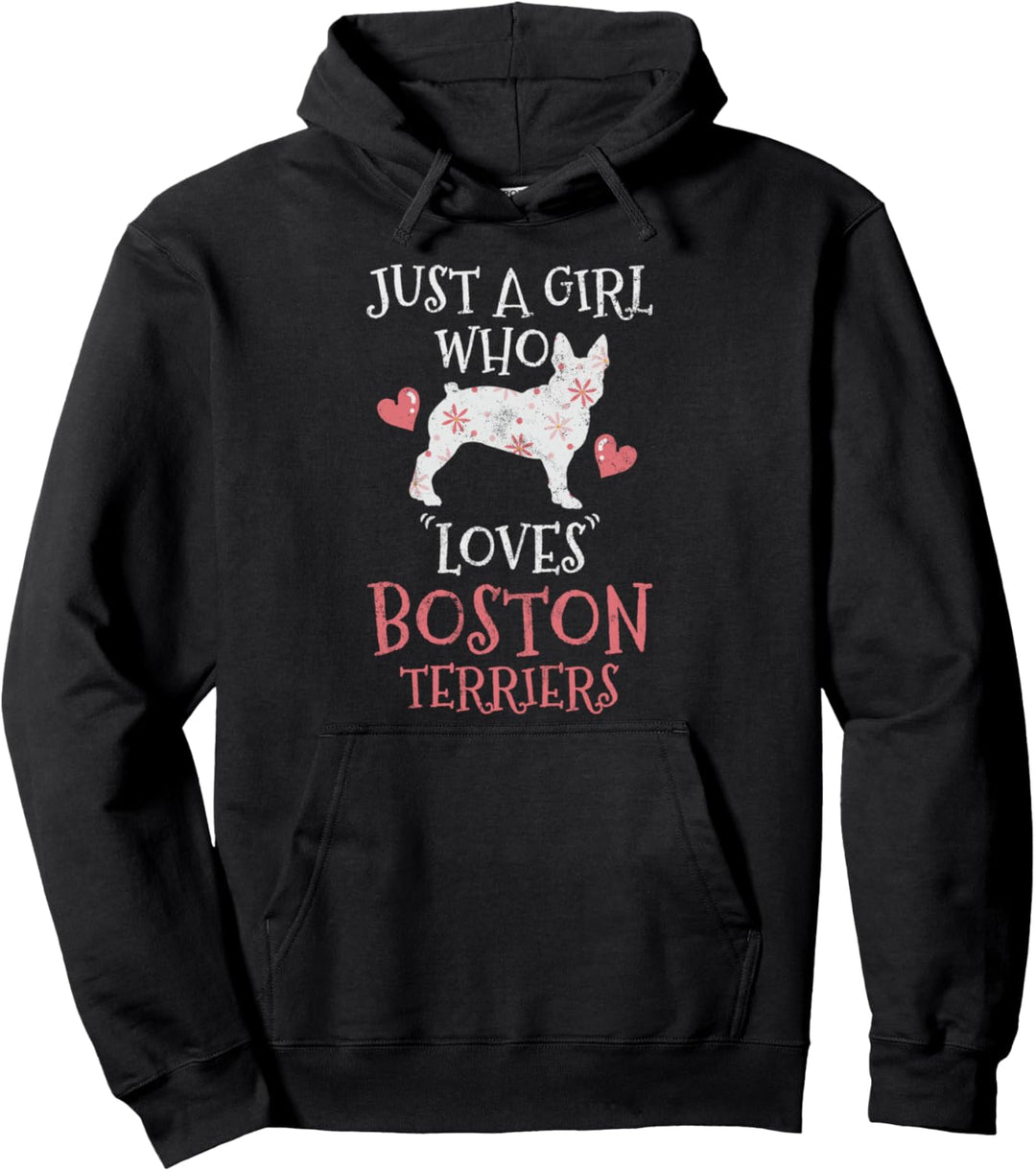 Boston Terrier Pullover Hoodie