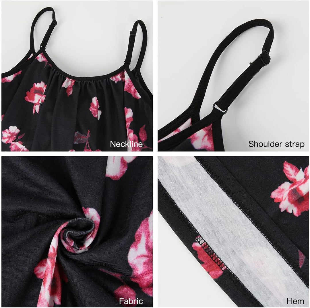 STARBILD Damen Top Mit Unterhemd BH-Hemd Basic Tank Tops U-Ausschnitt Oberteile Bequeme Frauen Shirt