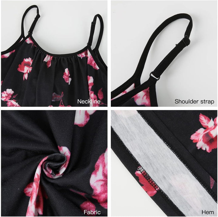 STARBILD Damen Top Mit Unterhemd BH-Hemd Basic Tank Tops U-Ausschnitt Oberteile Bequeme Frauen Shirt