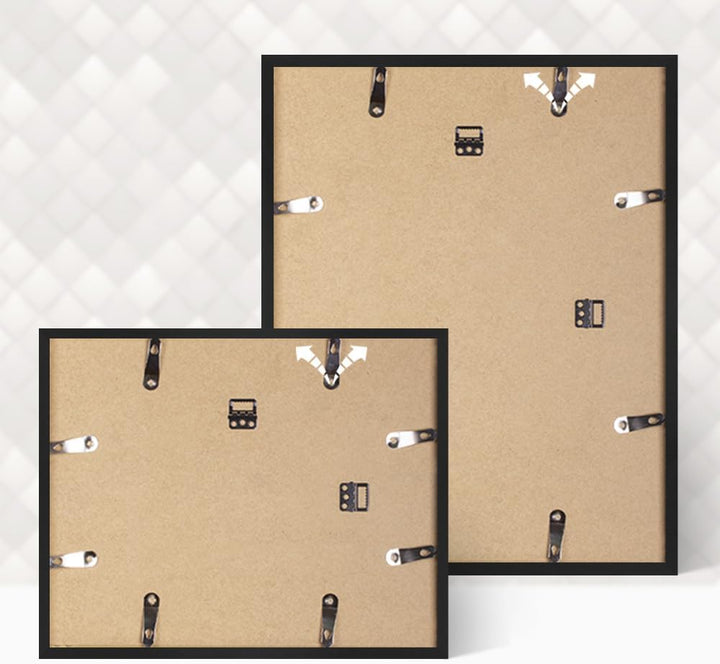 Objektrahmen Trikotrahmen VARIO inkl. Bügel und Passepartout 70x100cm Mattsilber (lackiert) Cremewei