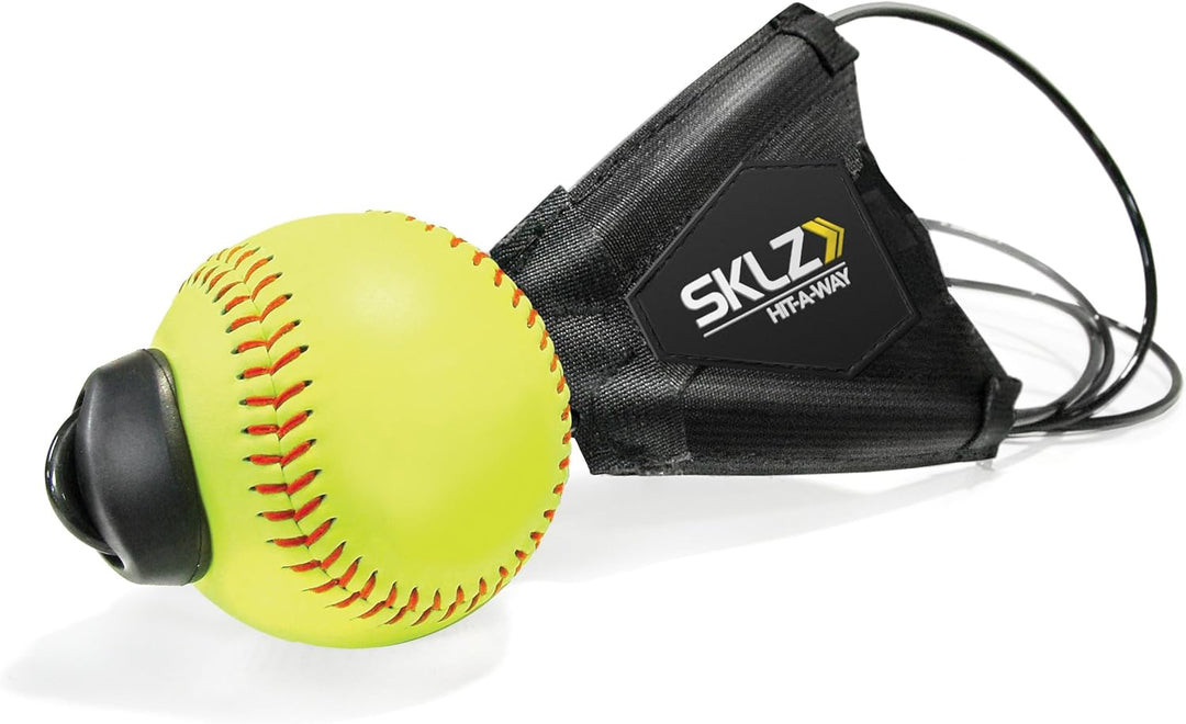 SKLZ - Hit-A-Way Softball schwarz / gelb, schwarz / gelb