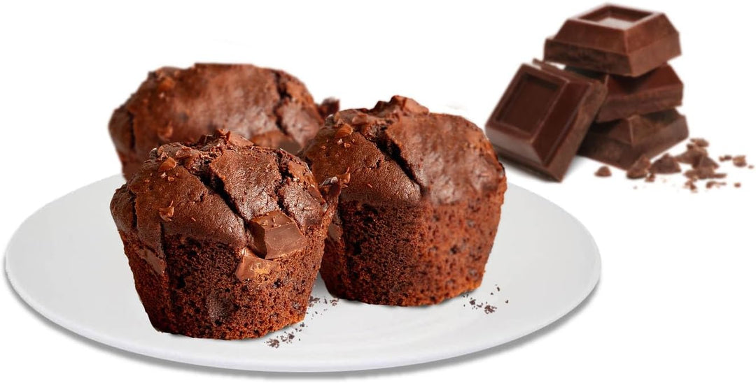 CÉCOA • Kuchenform • Backform für 8 Muffins • Silikon Pro • Antihaftbeschichtung & robust • Einfache