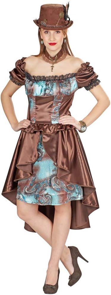 Elbenwald Damen Steampunk Lucy Kleid für besondere Anlässe, 40