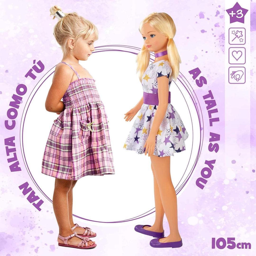 ColorBaby Puppe „Prinzessin“ Puppe 105 cm 105 cm, Puppe 105 cm