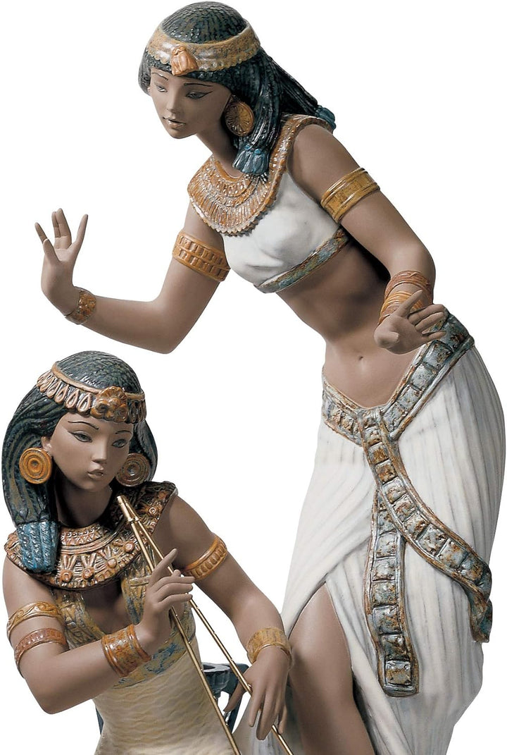 LLADRÓ Figur Tänzerinnen Vom Nil. Tänzerinnen Vom Nil. Porzellan.