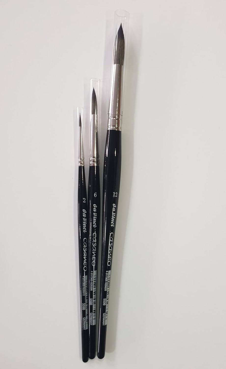 da Vinci casaneo Serie 5598 Französischer Aquarellpinsel No. 2 6 .12 .Made in Germany
