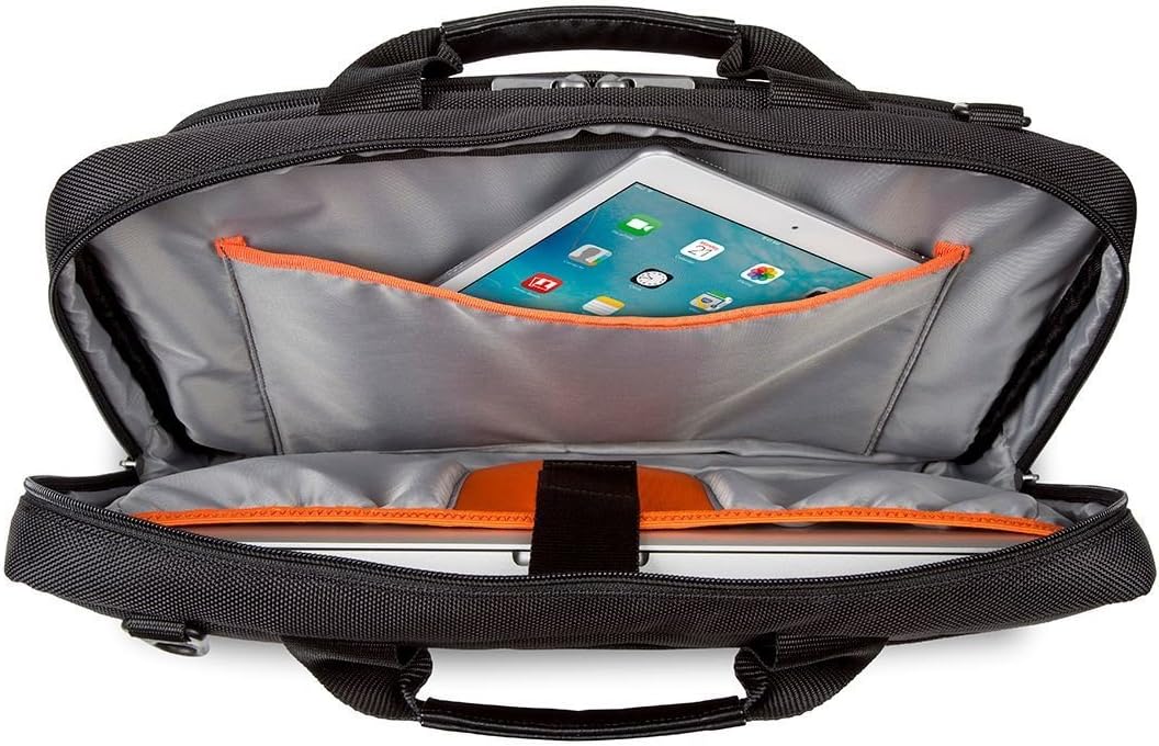 Targus CitySmart Slimline Topload Notebooktasche, schlanke Laptoptasche für 14-15,6 Zoll, Umhängetas