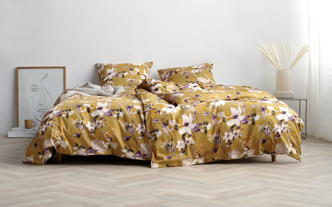 Södahl Organic History Bloom Bio Bettwäsche 135x200 cm aus 100% Bio-Baumwolle, Set mit 1 Bettbezug 1