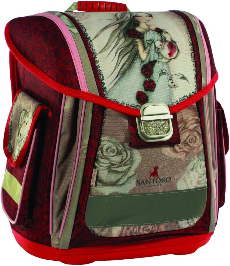 MIRABELLE Ergo Schulranzen, 38 cm, Red