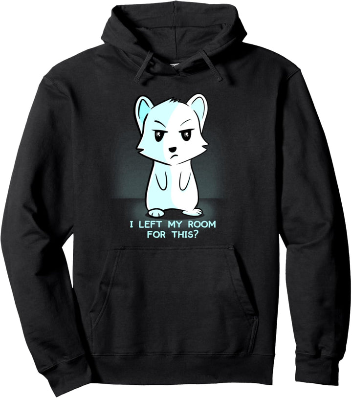 Lustige Katze, Game, ich habe dafür mein Zimmer verlassen? Pullover Hoodie