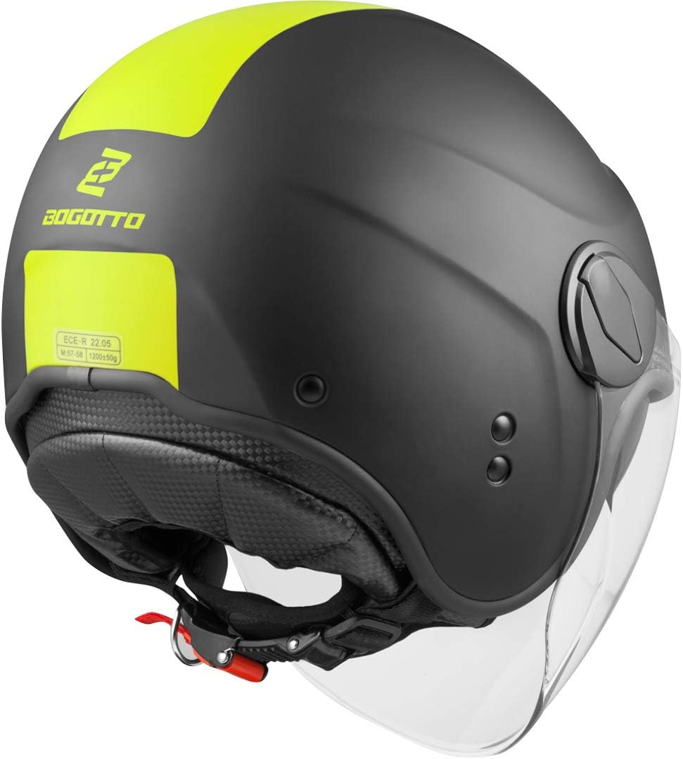 Bogotto V595-1 Next Jethelm (Yellow,XS) XS Gelb, XS Gelb