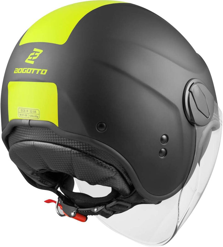 Bogotto V595-1 Next Jethelm (Yellow,XS) XS Gelb, XS Gelb