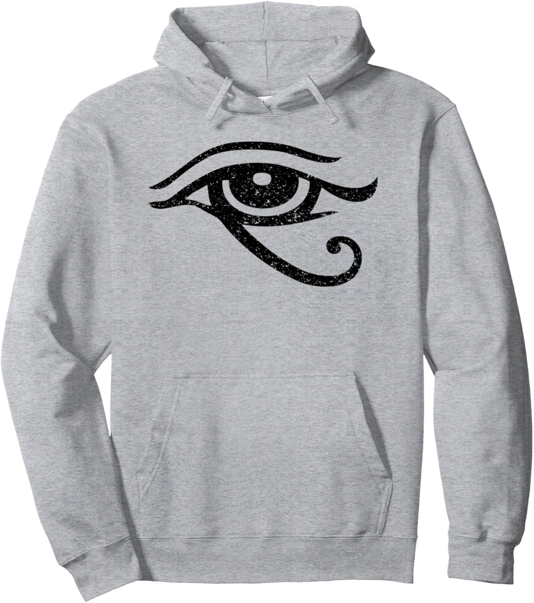 Eye of Horus WeDJat Eye Ägyptische religiöse Kunst Symbol Pullover Hoodie