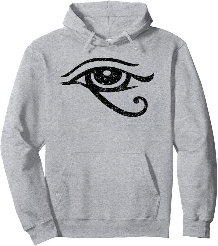 Eye of Horus WeDJat Eye Ägyptische religiöse Kunst Symbol Pullover Hoodie