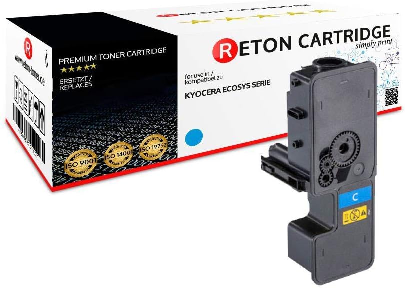 4 Original Reton Toner | 50% höhere Druckleistung | als Ersatz für Kyocera TK-5220 TK-5230 für Kyoce