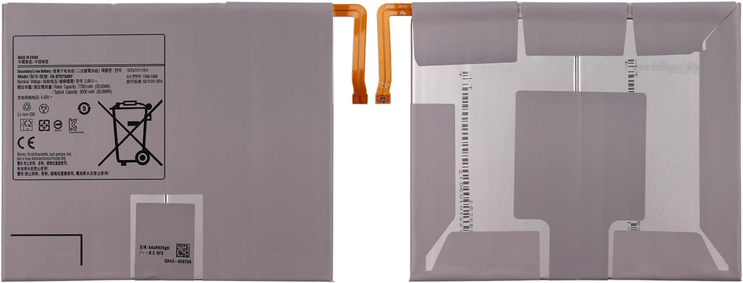 SwarKing Ersatz Akku Kompatibel mit Samsung Galaxy Tab S7 11" SM-T870 SM-T870NZNAXAR EB-BT875ABY wit