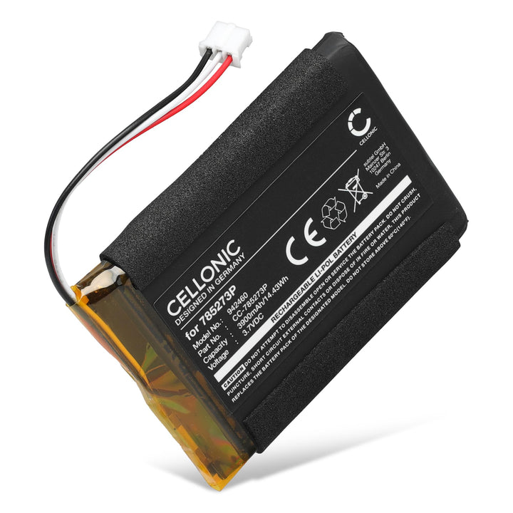 CELLONIC Akku kompatibel mit Tigermedia Tigerbox Touch 3.7V 3900mAh