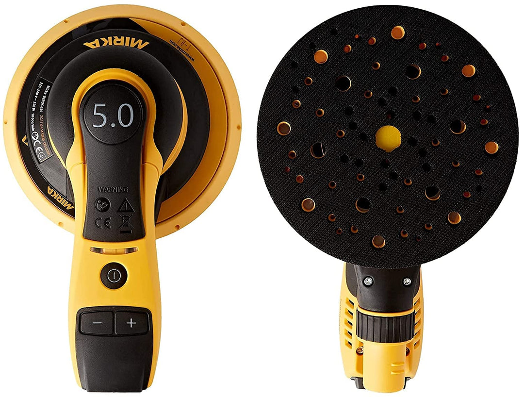 MIRKA MID6502022 Deros Elektro-Schleifer, 650CV, 150 mm, Hub 5 mm