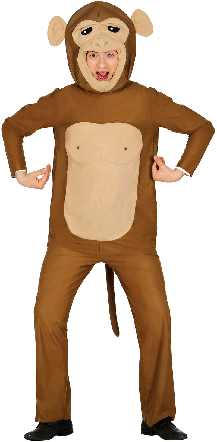 FIESTAS GUIRCA Macaco AFFE Kostüm für Erwachsene L