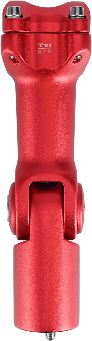BESNIN Fahrrad Vorbau,Radfahren MTB Vorbau 0-90° 31.8MM OR 25.4MM 60/93/100mm Mountainbike Lenker Vo