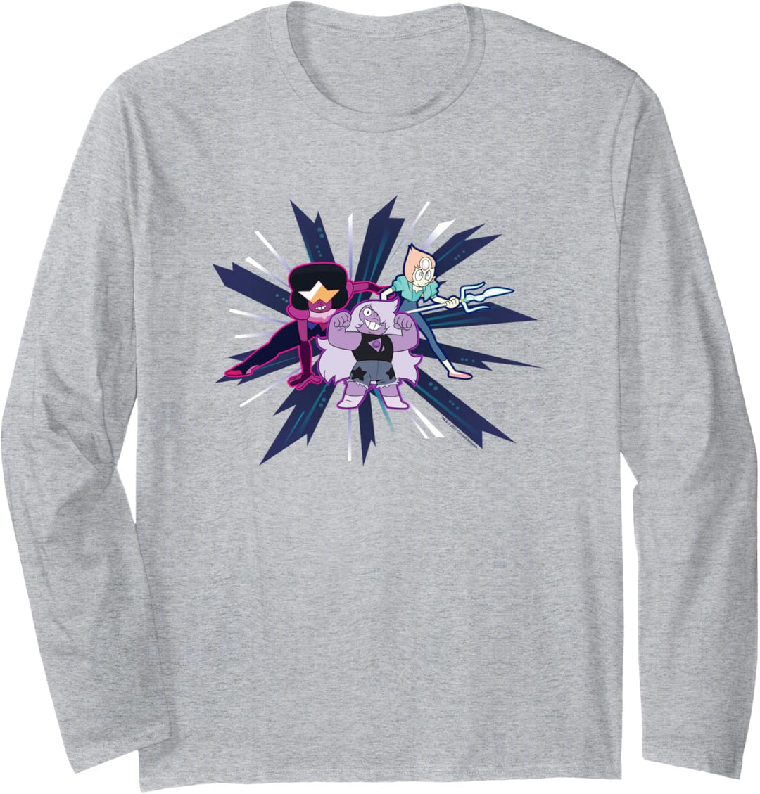 Steven Universe Crystal Gems Blast Langarmshirt