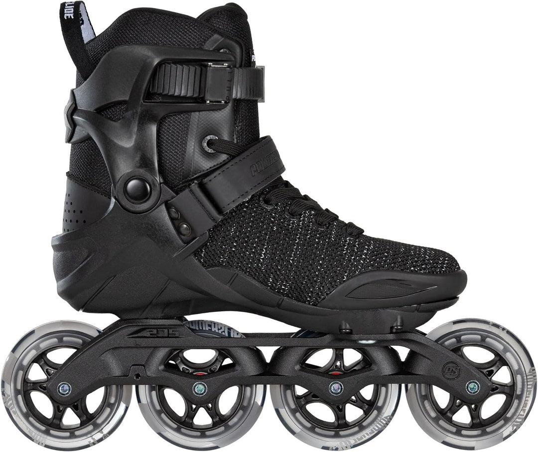 Powerslide Inline Skate Phuzion Xenon Black 90, für Fitness, für Damen und Herren 47, 47