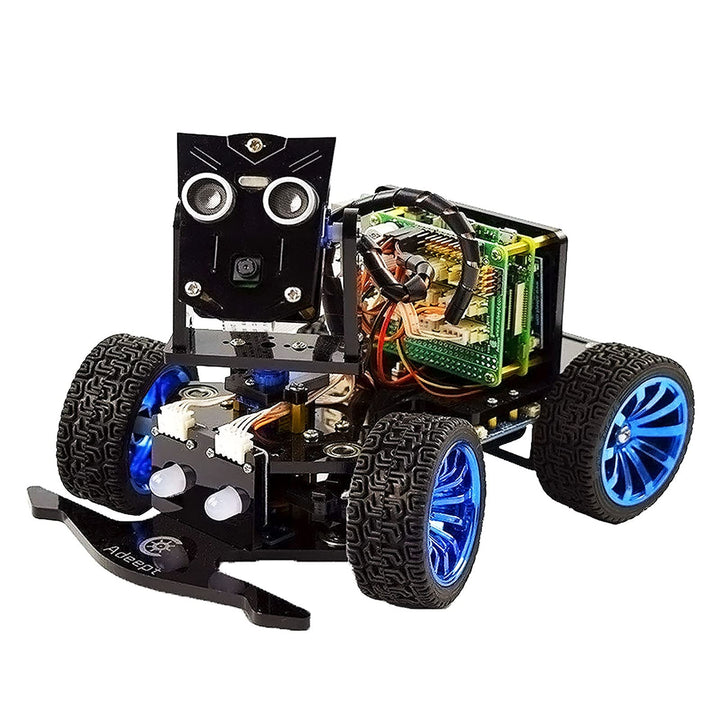 Adeept Mars Rover PiCar-B WLAN-Smart-Robot-Auto-Kit für Raspberry Pi 4/3 Modell B+/B, Spracherkennun