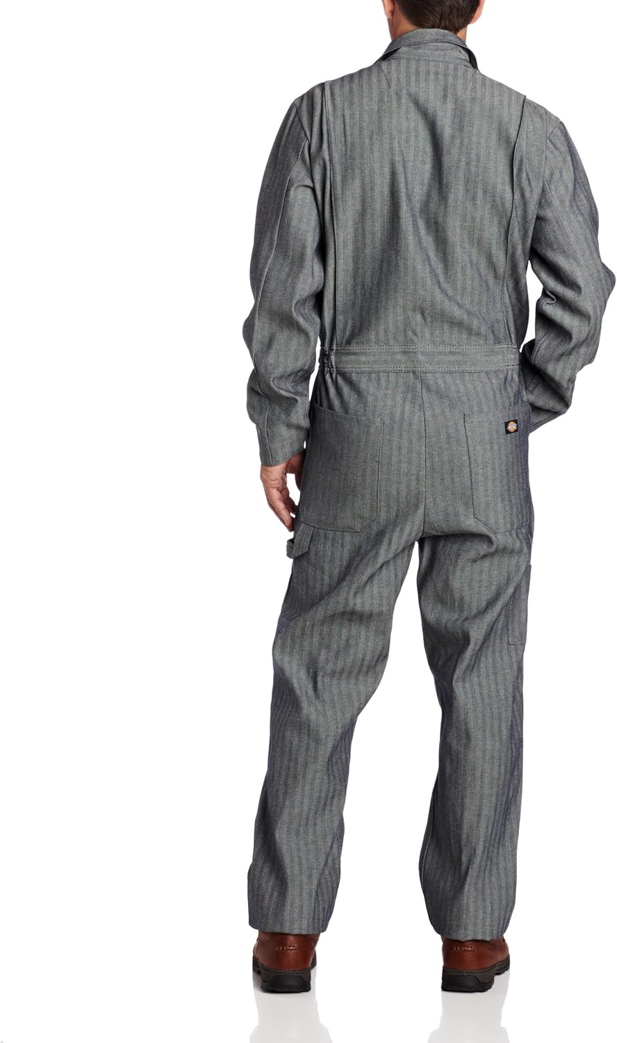 Dickies Gestreifter Overall für Herren, gross und hoch, Fischer-Motiv, M