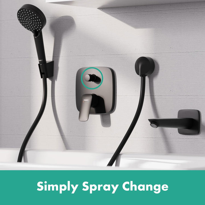 hansgrohe Logis - Badewannenarmatur Unterputz für 2 Verbraucher, Mischbatterie Badewanne für iBox un