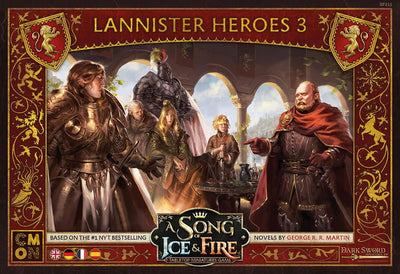 CMON | A Song of Ice & Fire – Helden von Haus Lennister III | Erweiterung | Tabletop | 2 Spieler | A