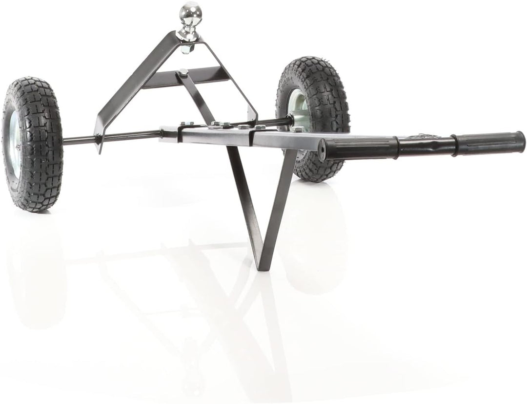 Wiltec Anhänger Rangierhilfe für Wohnwagen bis 270 kg, 110 x 72 x 30 cm, Rangierwagen mit Handgriff