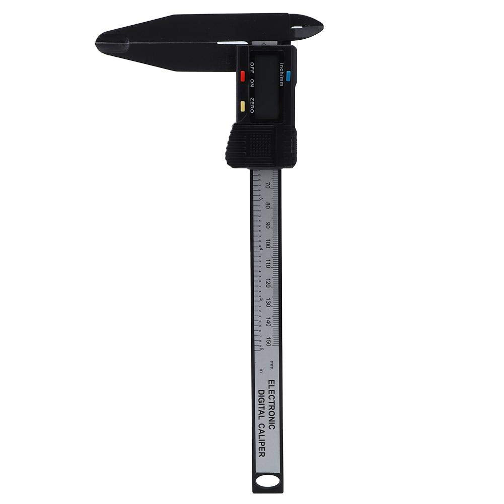 Digitaler Messschieber, 150 mm/300 mm Digitaler Messschieber aus Carbon mit Langem Messwerkzeug für