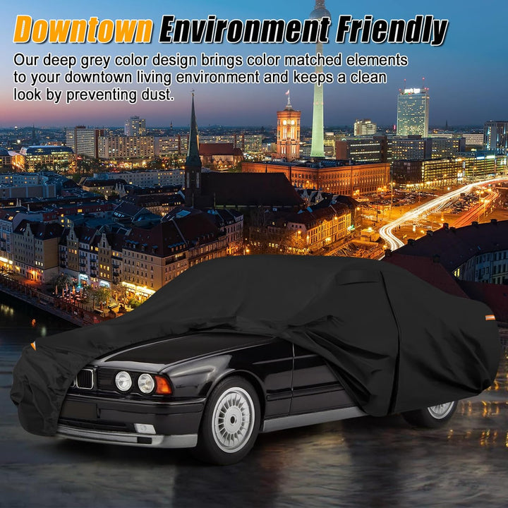 Autoabdeckung Wasserdicht für 1988-2002 BMW 5 Series E34 E39, Vollgarage Autoplane Auto Abdeckplane