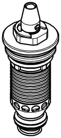 GROHE Ersatzteile Armaturen (Thermoelement 3/4 Zoll,Bimetall) 47019000 Bimetall 3/4 in Für Grohmix T