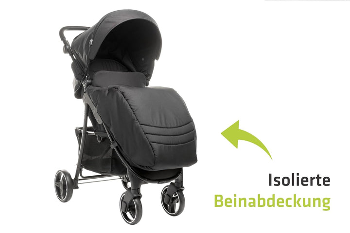 Rapid kinderwagen buggy bis 22 kg, kompakter buggy, klein, leicht und stabil, amortisierte Räder (Sc