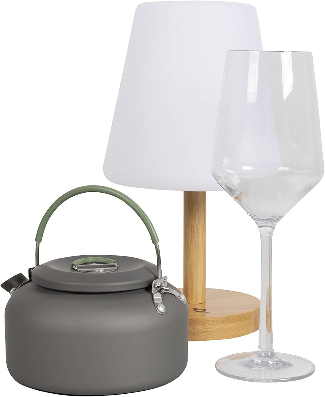 Bo-Camp Alu Kessel Camping Kessel Wasserkocher Teekessel Wasserkessel Kochkesssel Aluminium 0,8 L