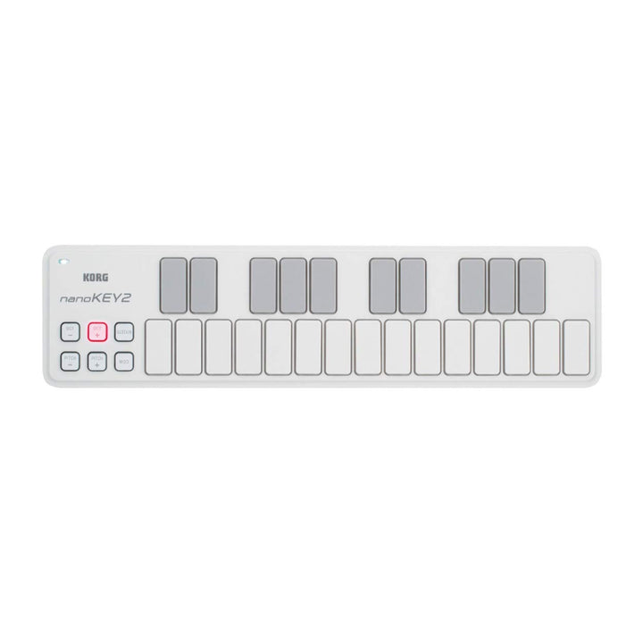 Korg KOH Nanokey2-WH 25 Hinweis USB-Tastatur Schwarz White nanoKEY2, White nanoKEY2