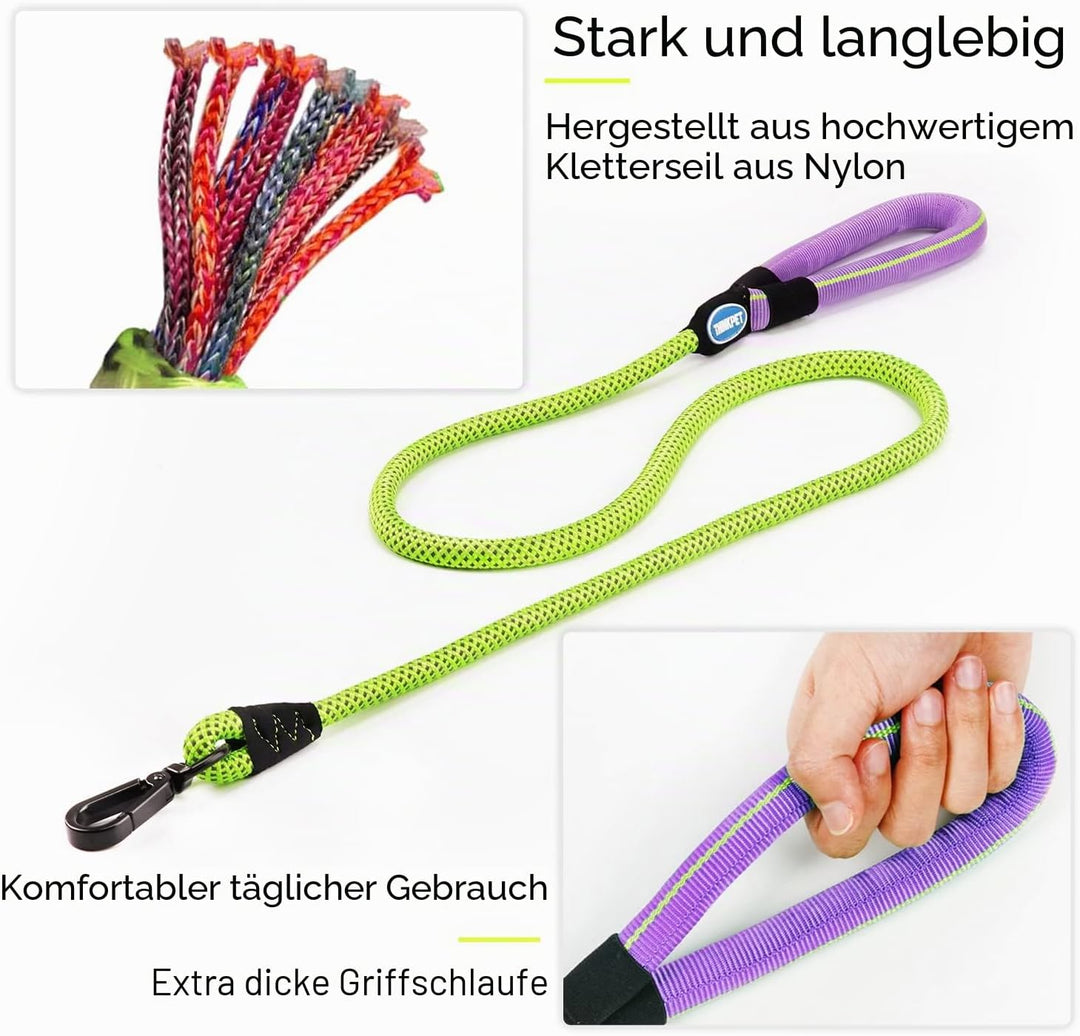 ThinkPet No-Pull Hundegeschirr, Atmungsaktiv Brustgeschirr für Kleine Mittlere Grosse Hunde, Einstel