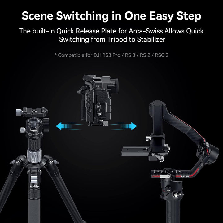 SMALLRIG S5 II / S5 IIX / G9 II Cage für Panasonic LUMIX S5 II / S5 IIX / G9 II Kamera mit integrier