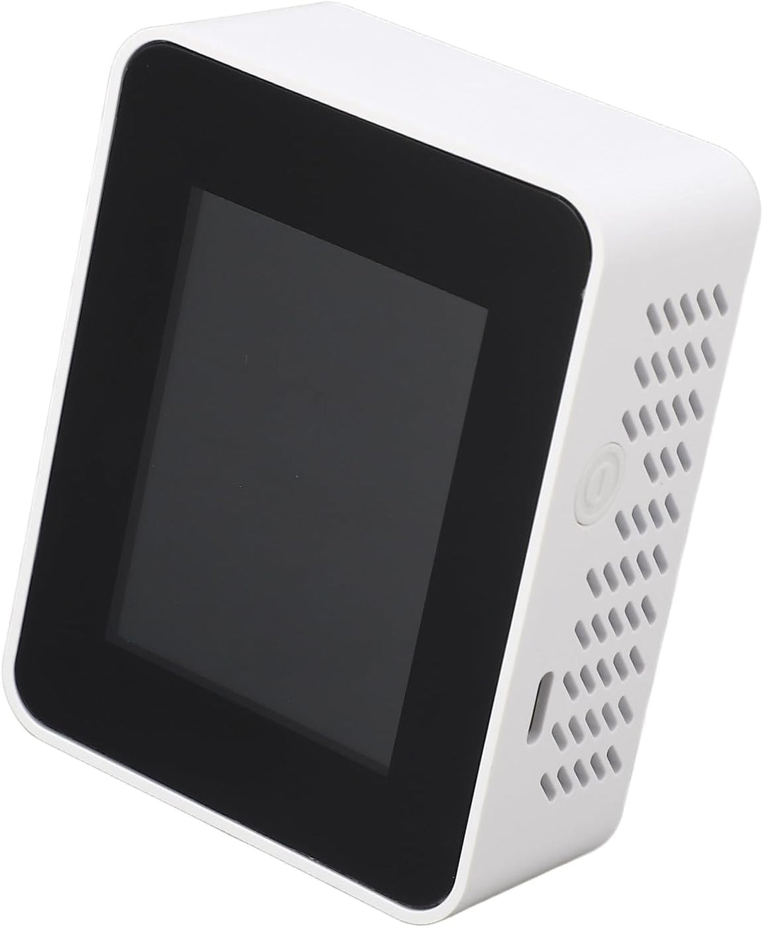 CO2-Detektor ABS-Luftqualitätsmonitor Batteriebetriebener 5-in-1-Kohlendioxid-HCHO-TVOC-Temperatur-H