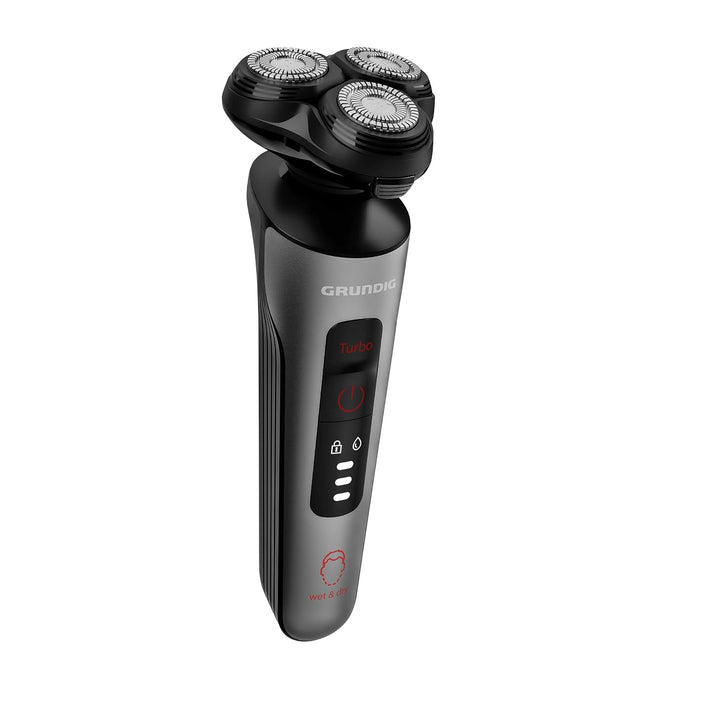 Grundig ProClub MS 8130 Herrenrasierer, BeardCare Sensor, Kunststoff des äusseren Gehäuses aus 61% r