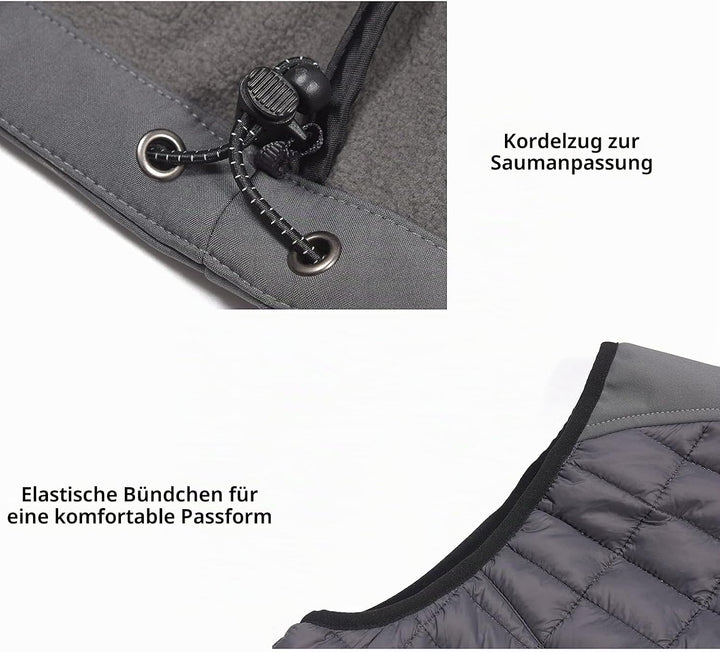 Little Donkey Andy Leichte Puffer Weste Damen Warme Ärmellose Outdoorjacke Wandern Reisen Laufen XL