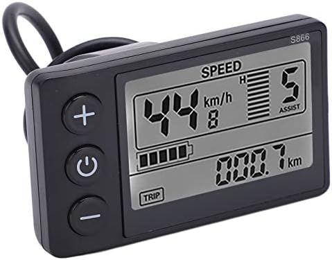 Aramox S866 LCD Display Controller 7 Polig S866 Display Elektrofahrrad LCD-Display Digital Mess Fahr