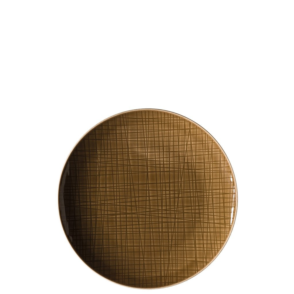 Rosenthal - Mesh Colours Walnut Teller - braun - flach Ø 21 cm