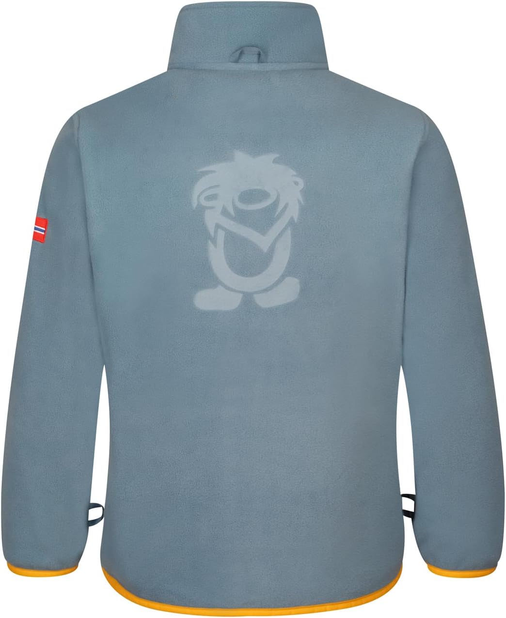 Trollkids Kinder Bryggen wasserdichte Winddichte 3in1 Jacke 92 Stahlblau/Schwarz/Mango, 92 Stahlblau