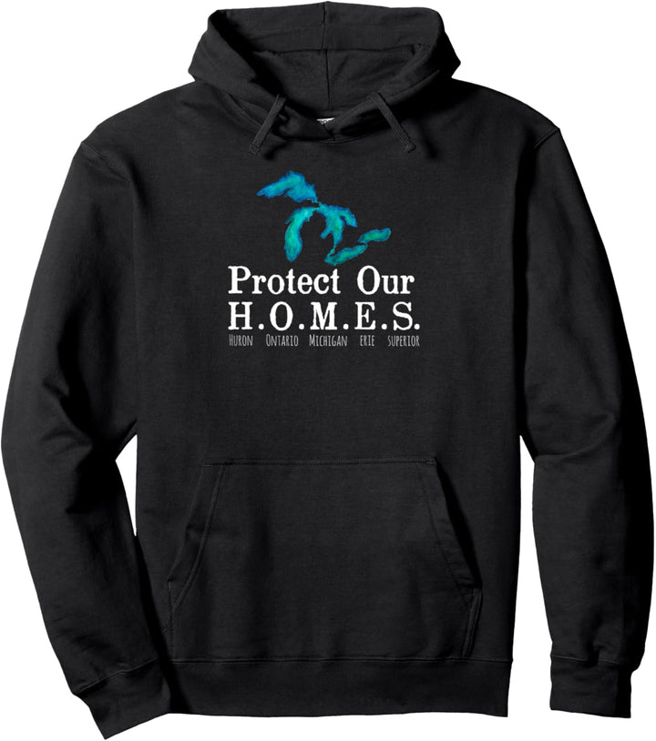 Schützen Sie unsere HÄUSER in den Grossen Seen Pullover Hoodie