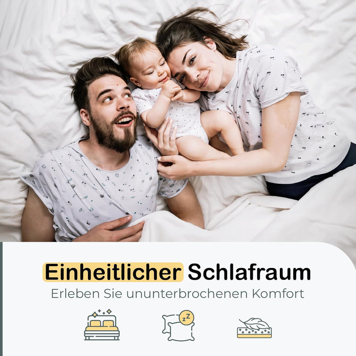 COMFYCENTRE Extra Breite Liebesbrücke für Matratzen [30 x 200cm] - Perfekt für 180 x 200 Matratzen -