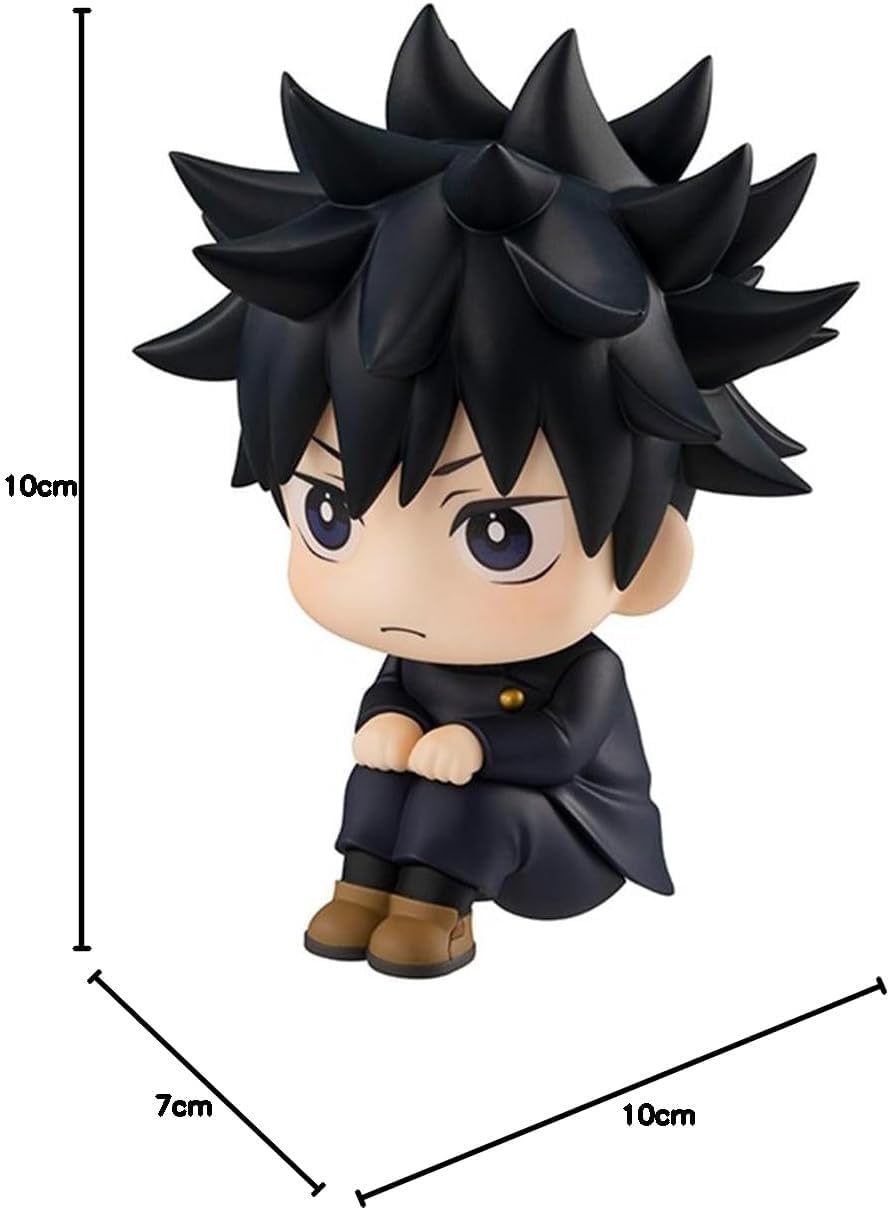 Puruuige Megumi Fushiguro Figuren-Statue Anime Q-Version Megumi Figurine 3,93'' Blick nach oben Pose