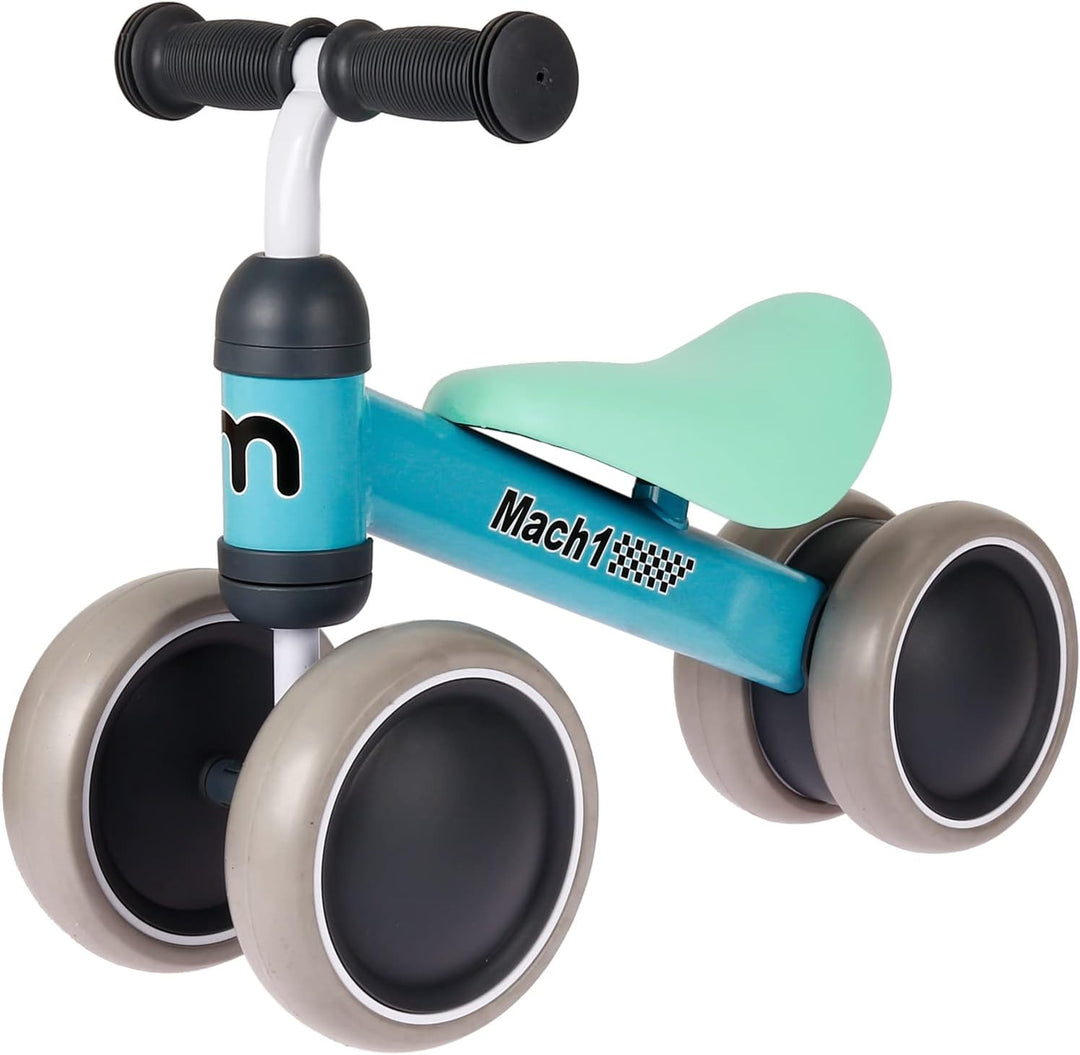 Mach1 Mini Kinder Kleinkinder Laufrad | von 1-3 Jahre | 4 weiche leise Räder | Lauflernrad Kinderlau